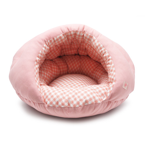 Dog Bed - Burger Bed SS Solid Pink