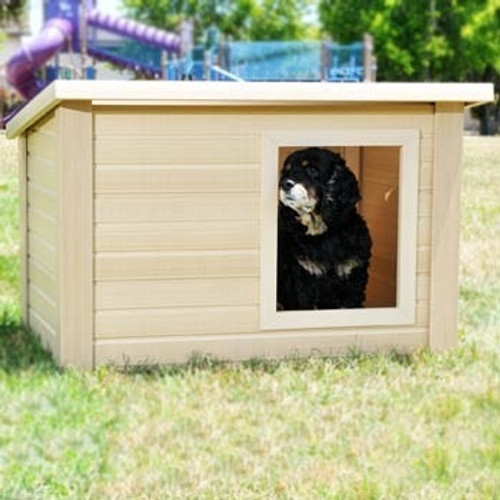 Rustic Lodge Dog House - Many SIzes Available