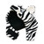 Dog Hat - Zebra 