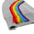 Dog Sweater - Rainbow Turtleneck