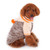 Dog Hoodie Sweater - Beige Contrast