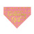 Dog Bandana - Birthday Girl with Gold Foil