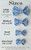 Size chart for Wedding Dog Bow Tie