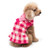 Dog Sweater Dress - Gingham