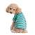 Dog Polo Shirt - Green/Gray PP Stripe 