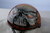 Airbrushed Orange Skull Dog Helmet