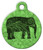 Indian Elephant Dog ID Tag