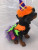 Dog Halloween Costume - Orange Neon Witch