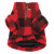 Red Plaid Sherpa 1/4 Zip Pullover 