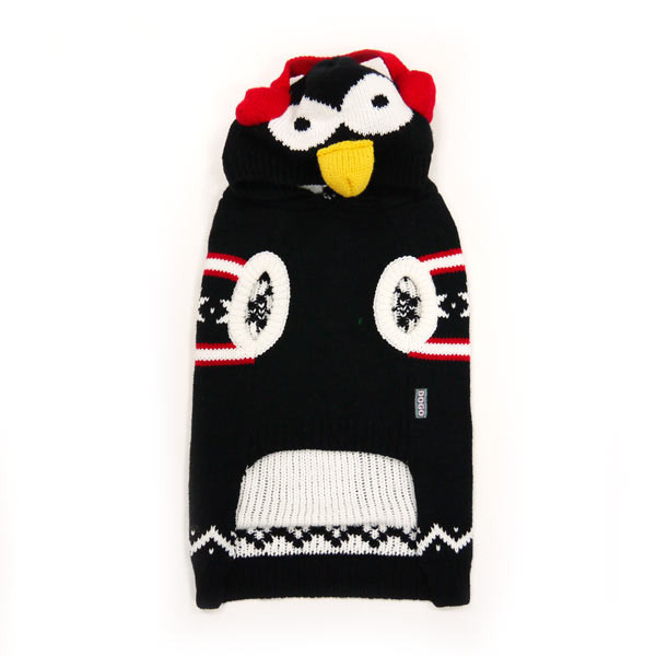Dog Sweater Penguin Rockstar Puppy Boutique