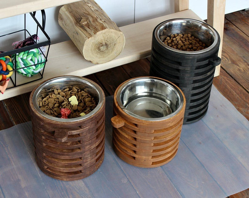 Elevated Dog Bowl Large Stable
