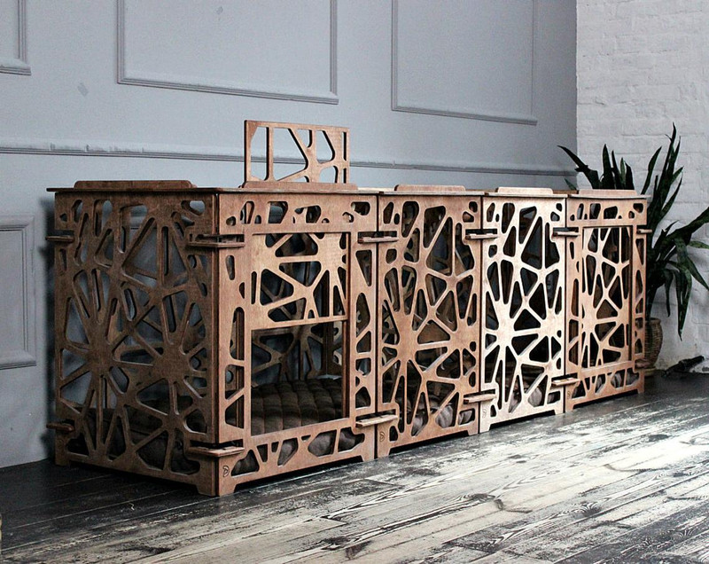 dog crate for 2 dogs