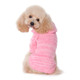 Hoodie Sweater Dog Coat - Pink