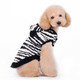 Dog Sweater - Silvery Zebra 