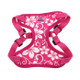 Mesh Dog Harness - Wrap and Snap Pink Hibiscus