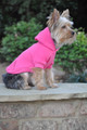 pink dog hoodie