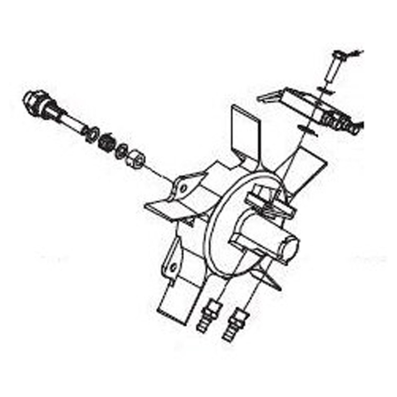 Dura Heat 21-1133 Kerosene Forced Air Burner Head Assembly - Heater Parts  Central