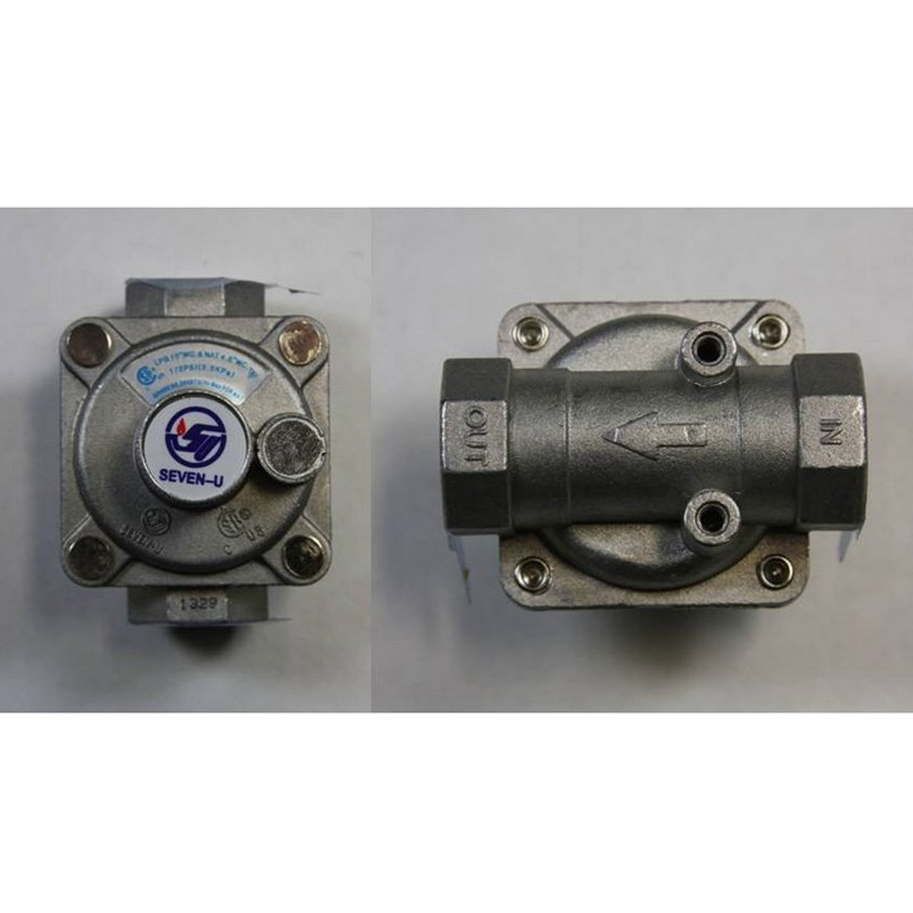 Kozy World 27-9930 Regulator for Indoor Gas Heaters - Heater Parts