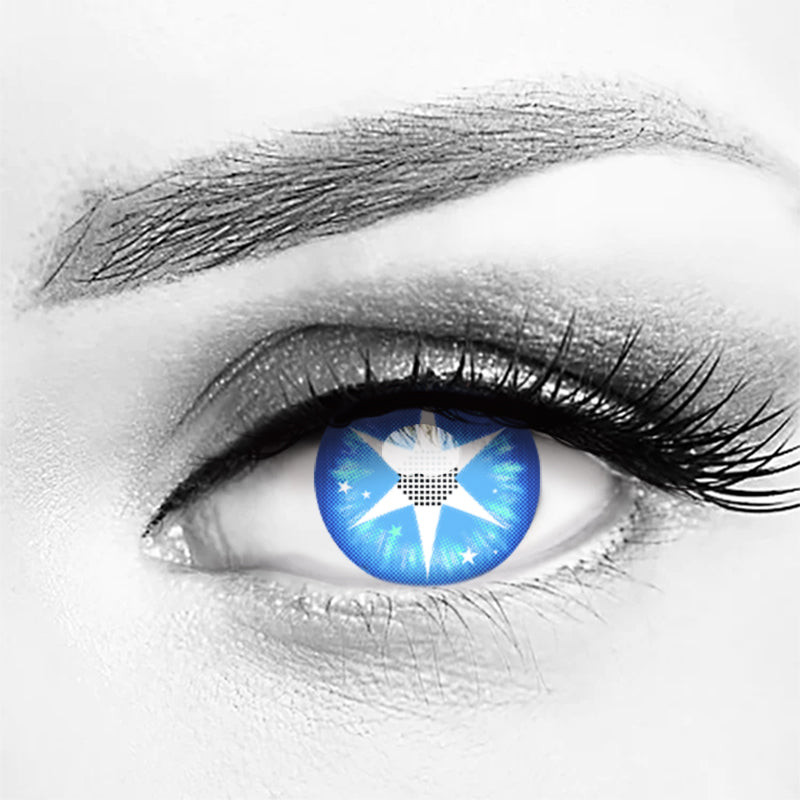 Oshi No Ko Aqua Hoshino Blue Costume Contacts | Oshi No Ko Aqua