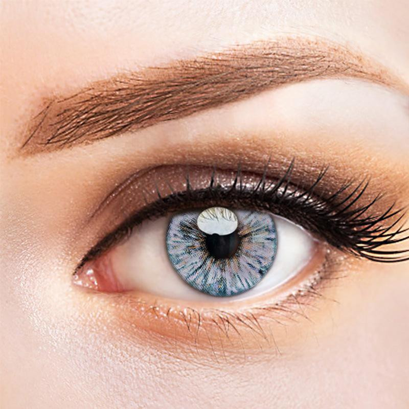 Dreamky Monet Gray Designer Contacts | MocoQueen-14.5mm, 3 Months Use