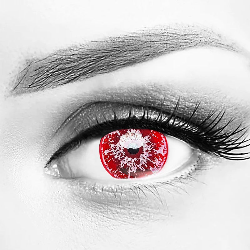 White Walker Red Halloween Contacts | MocoQueen-14.2mm, 3 Months Use