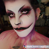 Fancy Rose Pink Corunus Halloween Costume Contacts UGC
