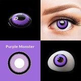 Mystic Purple Halloween Costume Contacts Sample