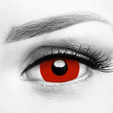 Devil Vampire Red 17mm Mini Sclera Halloween Costume Contacts