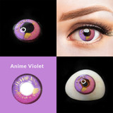 Anime Violet Costume Purple Costume Contacts (Rx) Sample