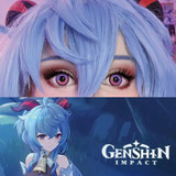 Anime Violet Costume Purple Costume Contacts (Rx) UGC