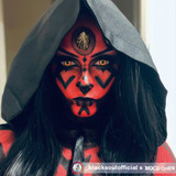 Star Wars Sith Darth Maul Red Yellow Contacts UGC