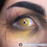 White Walker Yellow Halloween Contacts UGC
