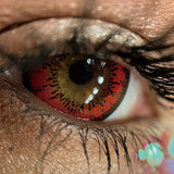 Tokyo Sparkle Red Halloween Costume Contacts UGC