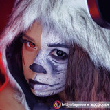 Tokyo Sparkle Red Halloween Costume Contacts UGC