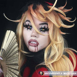 Demon Slayer Douma Two White Contact Lenses UGC
