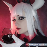 Magic Pop Red Colored Costume Contacts UGC