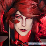 Magic Pop Red Colored Costume Contacts UGC