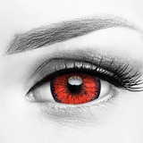 Tokyo N Red 17mm Mini Sclera Halloween Costume Contacts