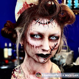 White Out Manson Zombie Contacts UGC