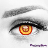 CM AnimePower Red Yellow Costume Contacts (Rx)