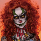 Yellow Orange Werewolf Halloween Contacts UGC