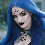 Yellow Orange Werewolf Halloween Contacts UGC