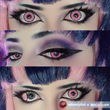 Aqua Man Pink Halloween Costume Contacts UGC