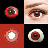 Red Brown Zwei Contacts | MocoQueen-14.5mm, 3 Months Use