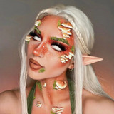 White Blind Sclera 22mm Halloween Contacts UGC