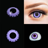 Purple Monster Halloween Costume Contacts Sample