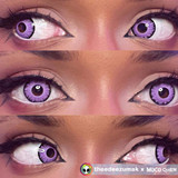 Purple Monster Halloween Costume Contacts