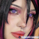 Purple Mesh Halloween Costume Contacts UGC