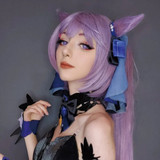 Purple Mesh Halloween Costume Contacts