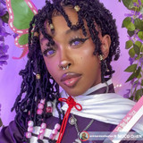 Purple Mesh Halloween Costume Contacts UGC